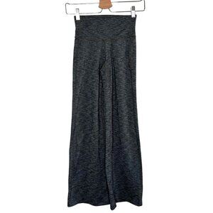 Athleta High Rise wide leg Chaturanga Yoga Pants Heather Gray 161297 Size XXS